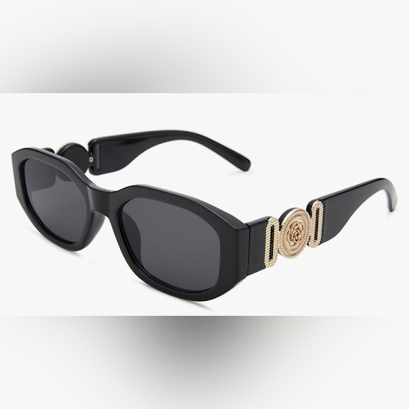 None Accessories - Designer inspired Classy 90’s Vintage Fashion Frame UV400 Protection